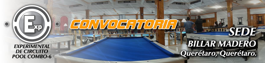 Torneo de Billar Pool Combo-6 Querétaro, Billar Madero